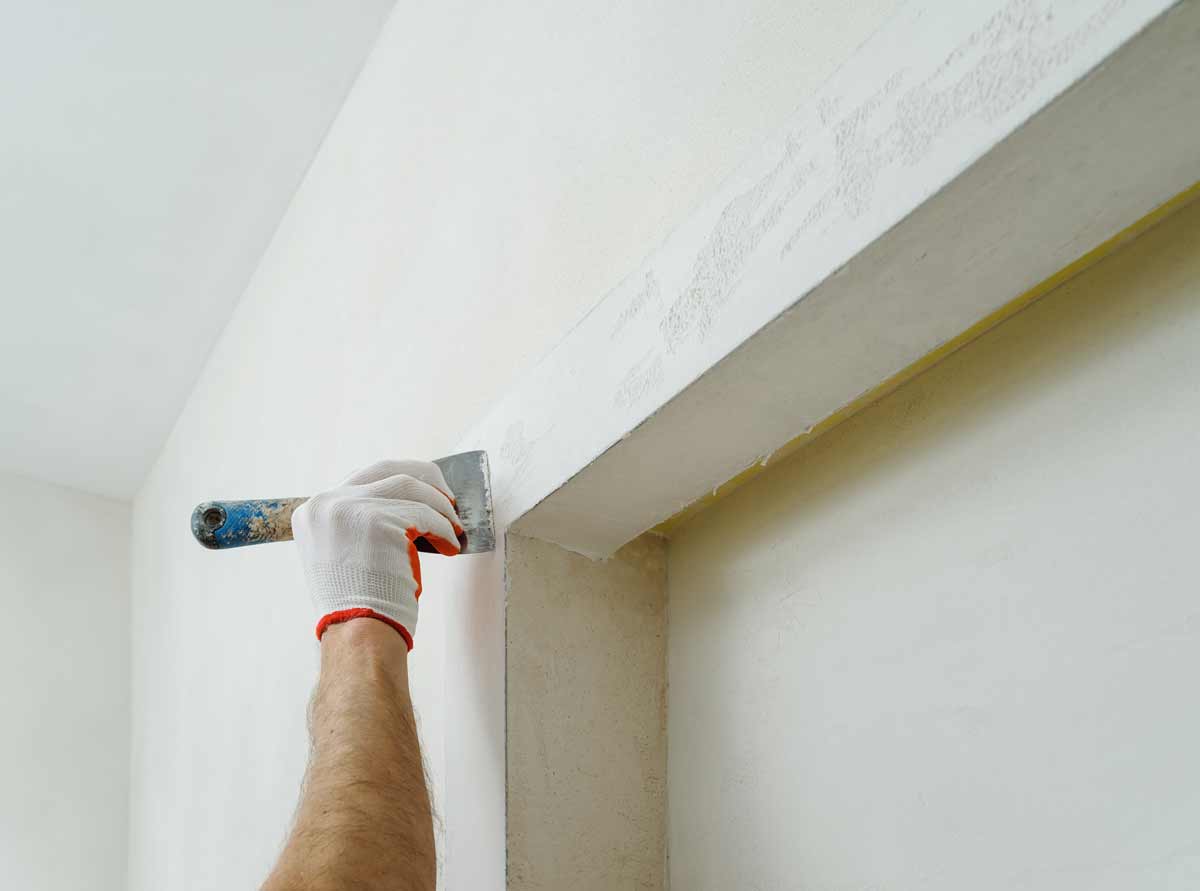 patching walls
