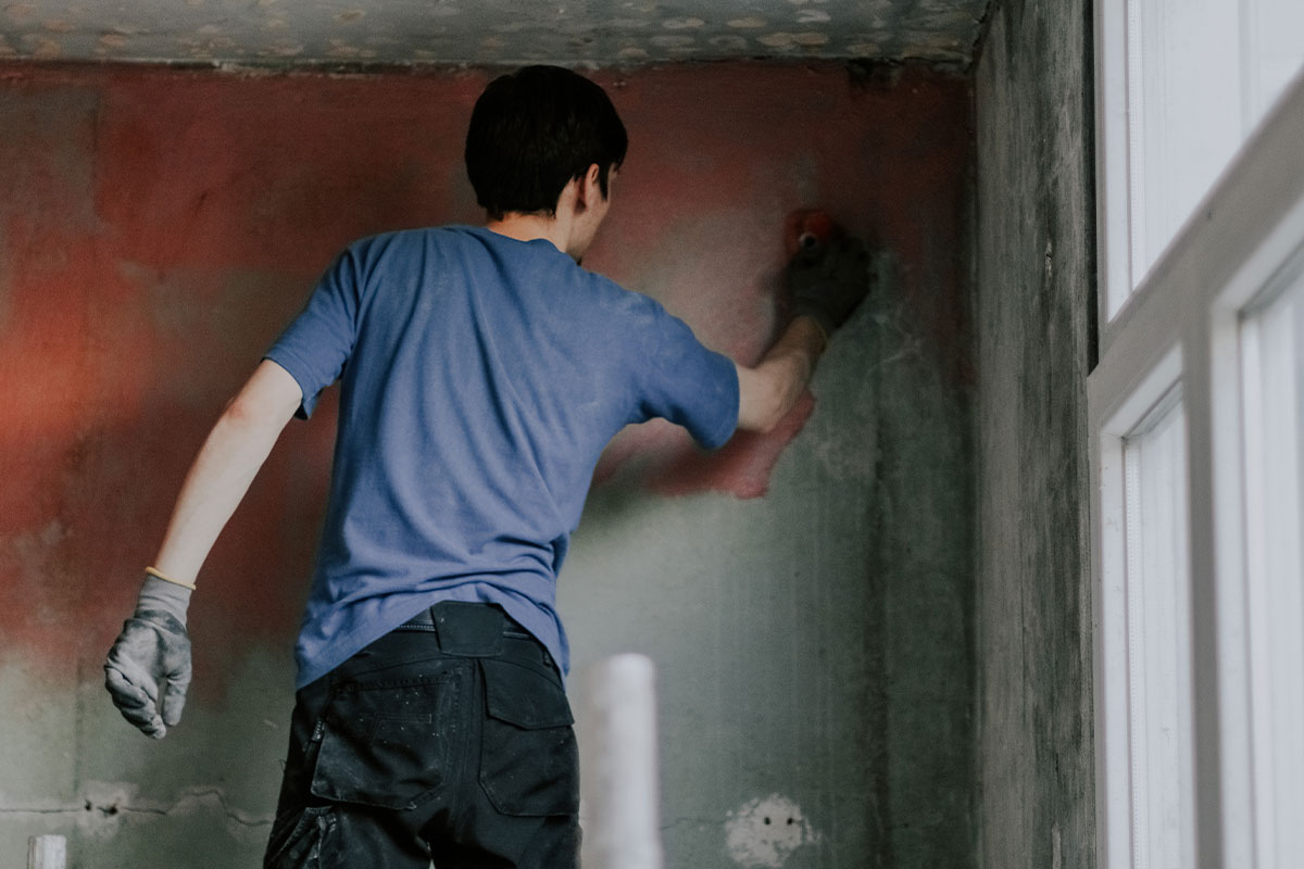 Wall painting maintenance