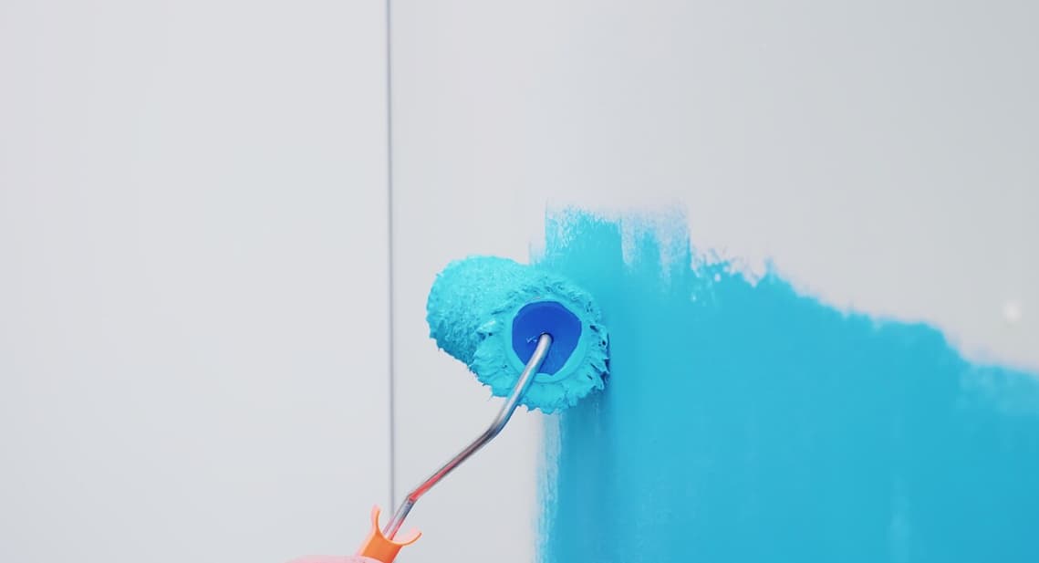 Accent wall painting