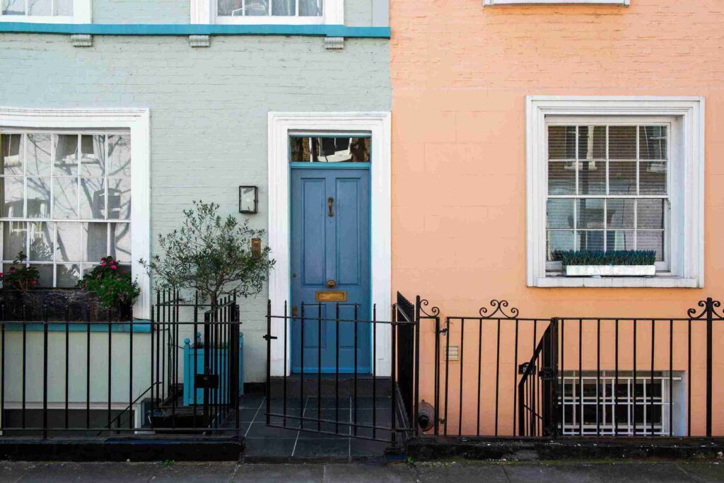 Front View Houses